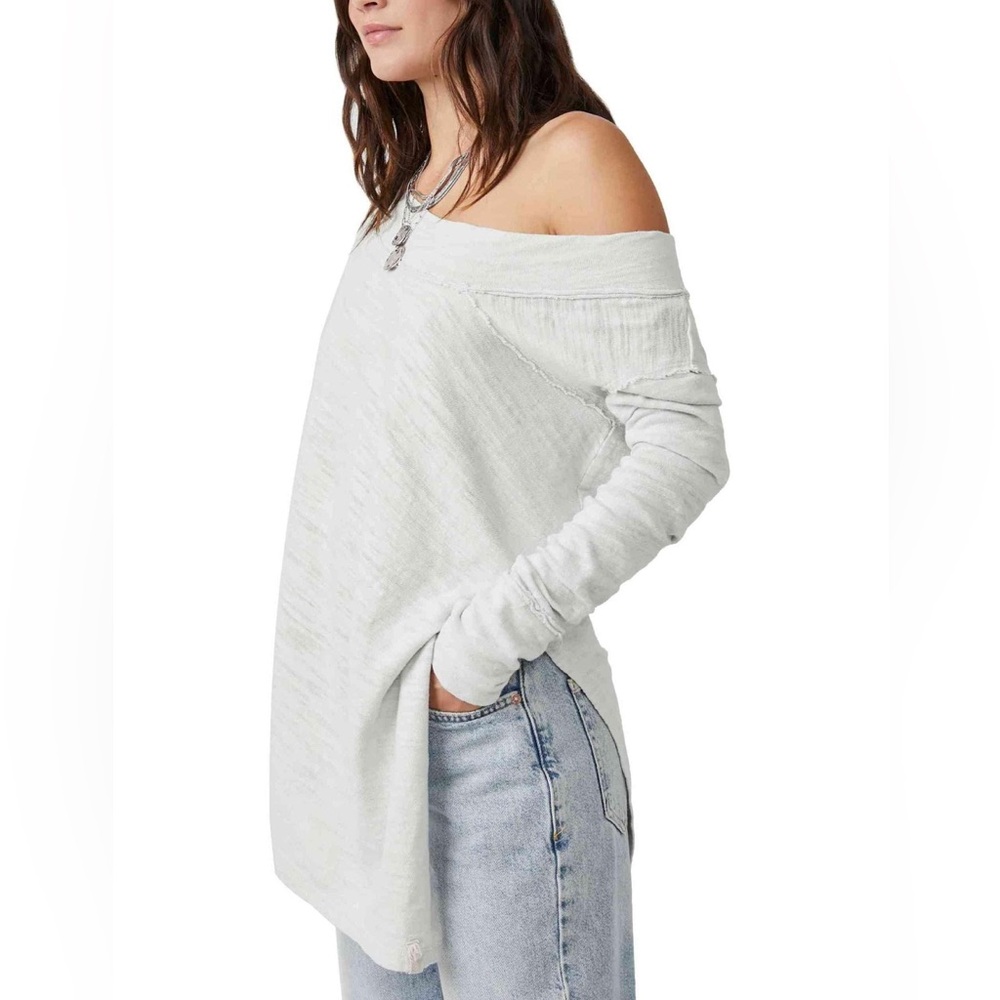 Off-Shoulder White Top